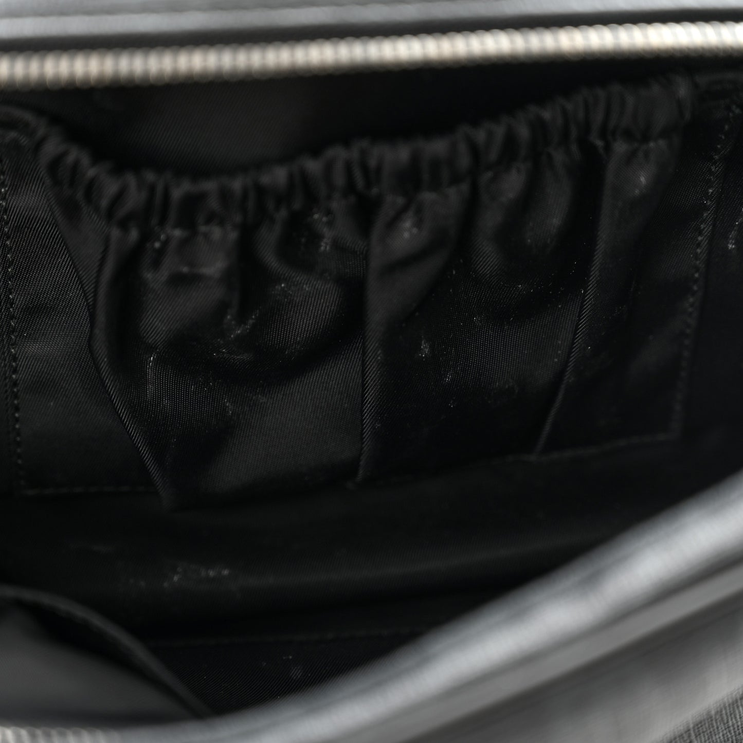 GG Supreme Monogram Toiletry Case Black Grey