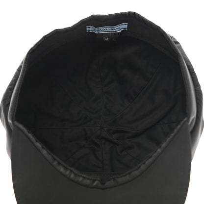 Prada Re-Nylon Newsboy Hat M Black 7 of 9