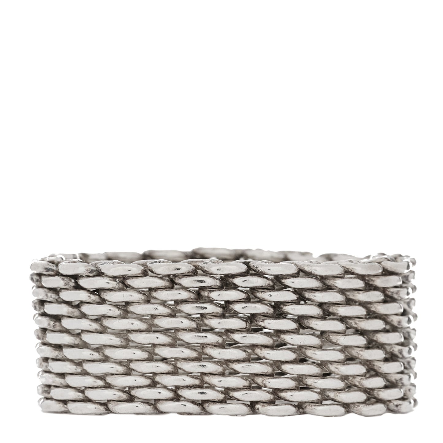 Sterling Silver Somerset Mesh Ring 56 7.75