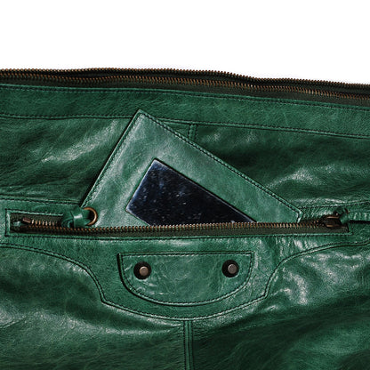 Balenciaga Chevre Classic Hardware Courier Emeraude 11 of 12