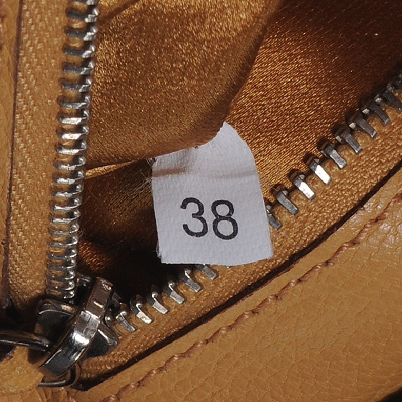 Vitello England Bowling Bag Naturale