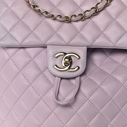 Chanel Lambskin Quilted Small Urban Spirit Backpack Light Pink 8 of 13
