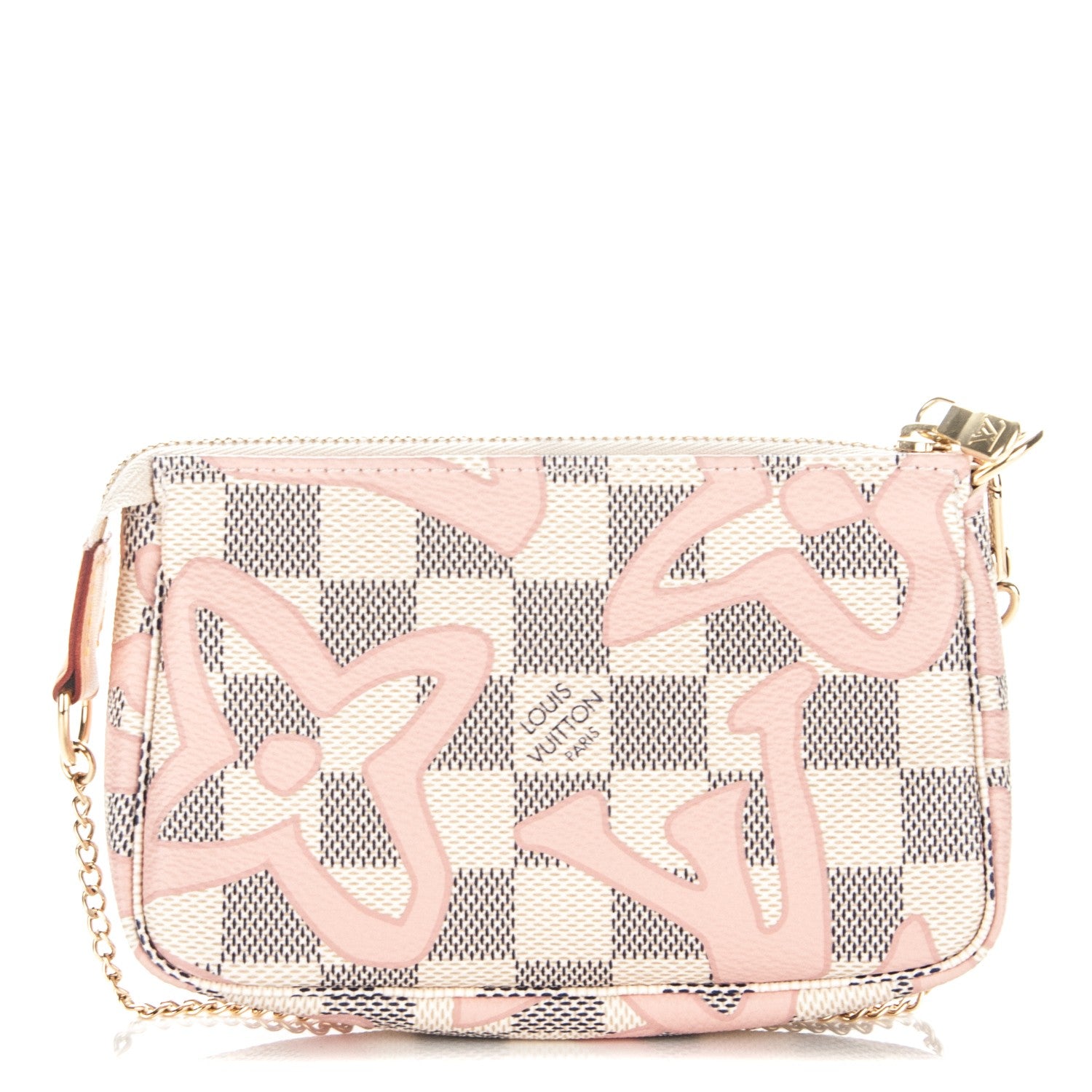 Louis Vuitton Damier Azur Tahitienne Mini Pochette Accessories 1 of 7