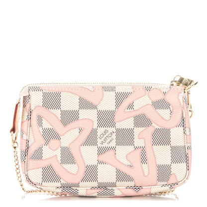 Louis Vuitton Damier Azur Tahitienne Mini Pochette Accessories 1 of 7