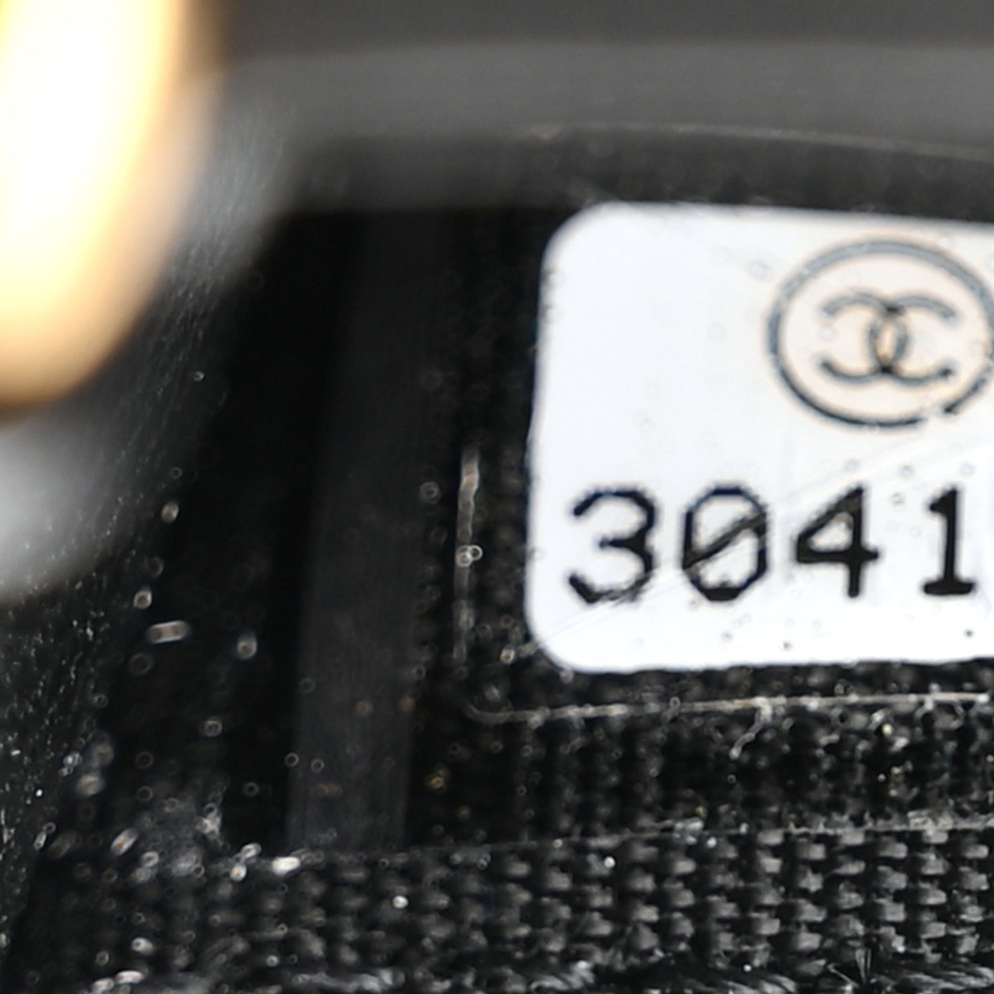 Shiny Goatskin Quilted Chanel 19 Card Holder On Chain Black