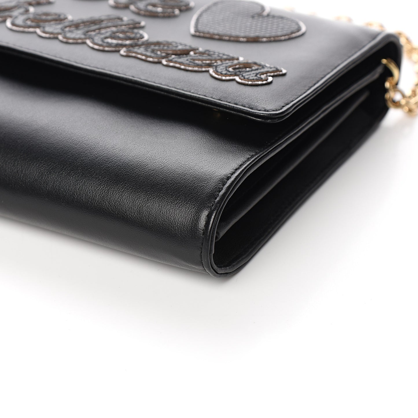 L'Amore Belleza Wallet Chain Black