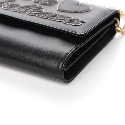 Dolce & Gabbana L'Amore Belleza Wallet Chain Black 7 of 7