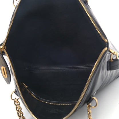 Louis Vuitton Cuir Boudoir Lockit Chain Black 6 of 7