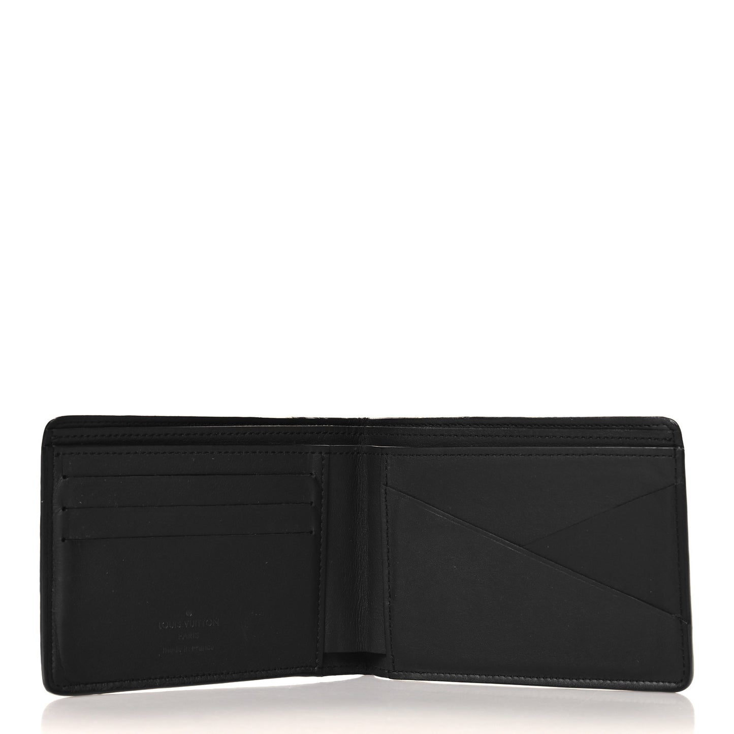 Calfskin Monogram Shadow Multiple Wallet Black