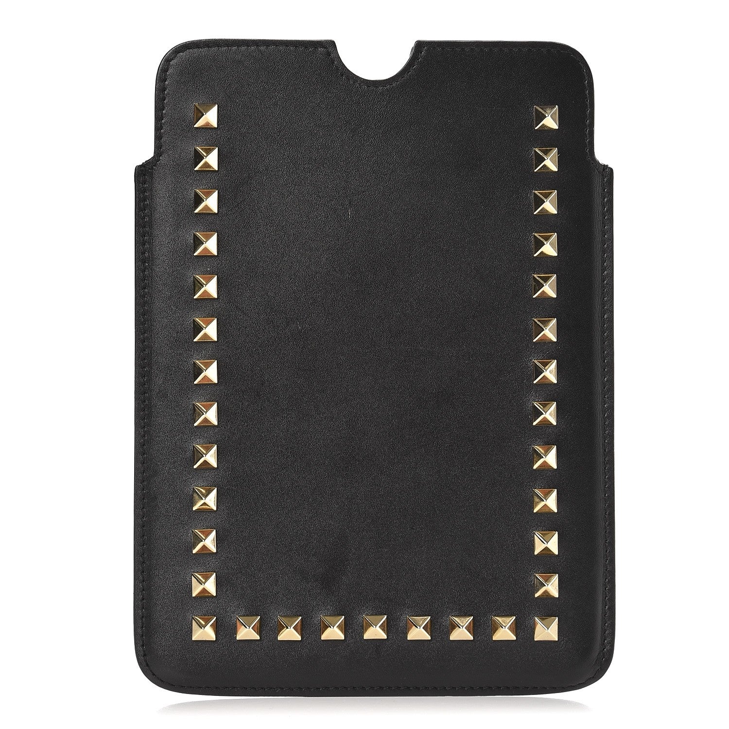Valentino Garavani Vitello Rockstud iPad Mini Case Black 1 of 6