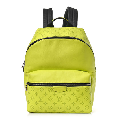 Louis Vuitton Taiga Monogram Discovery Backpack PM Yellow 1 of 8