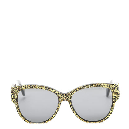Saint Laurent SL M3 Glitter Sunglasses 2 of 6