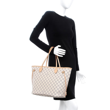 Louis Vuitton Damier Azur Neo Neverfull MM 2 of 9