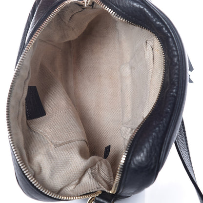 Gucci Pebbled Calfskin Small Soho Disco Bag Black 5 of 7