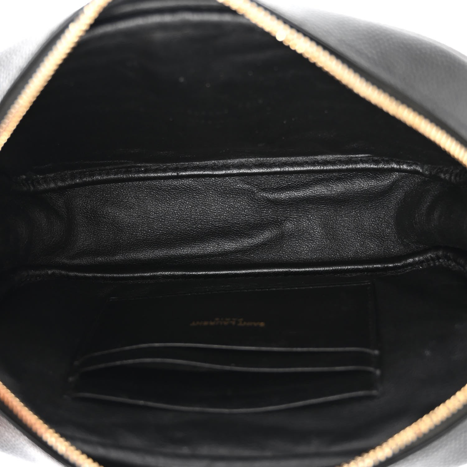 Saint Laurent Grain De Poudre Matelasse Monogram Mini Lou Camera Bag Black 5 of 11
