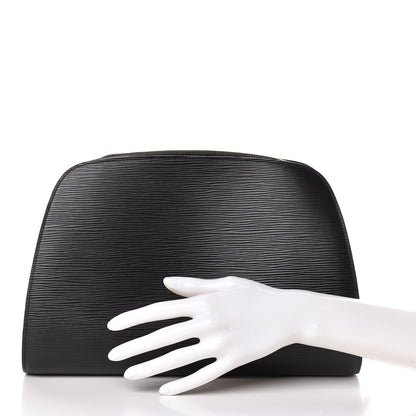 Louis Vuitton Epi Dauphine Cosmetic Pouch Black 2 of 13