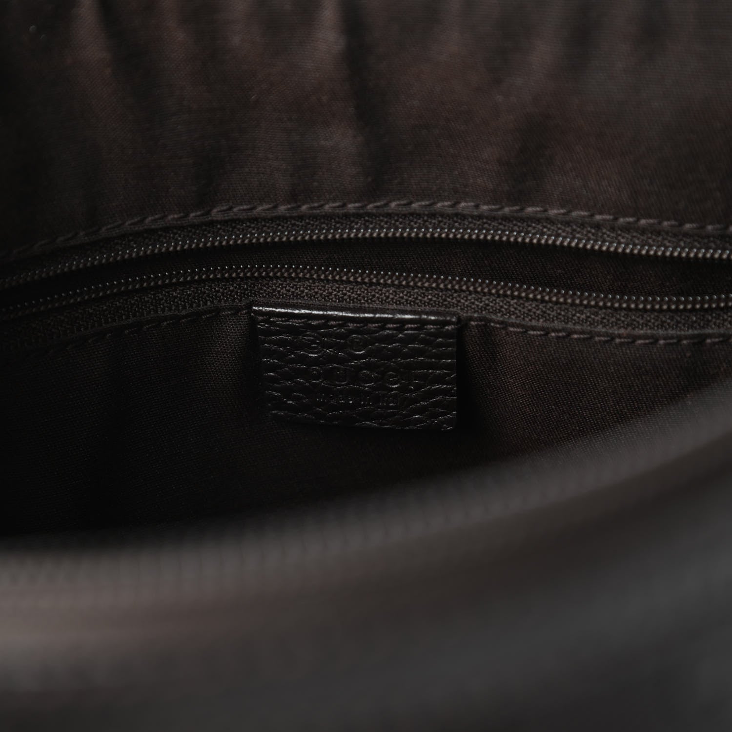 Gucci Imprime Monogram Small Boston Dark Brown 8 of 10