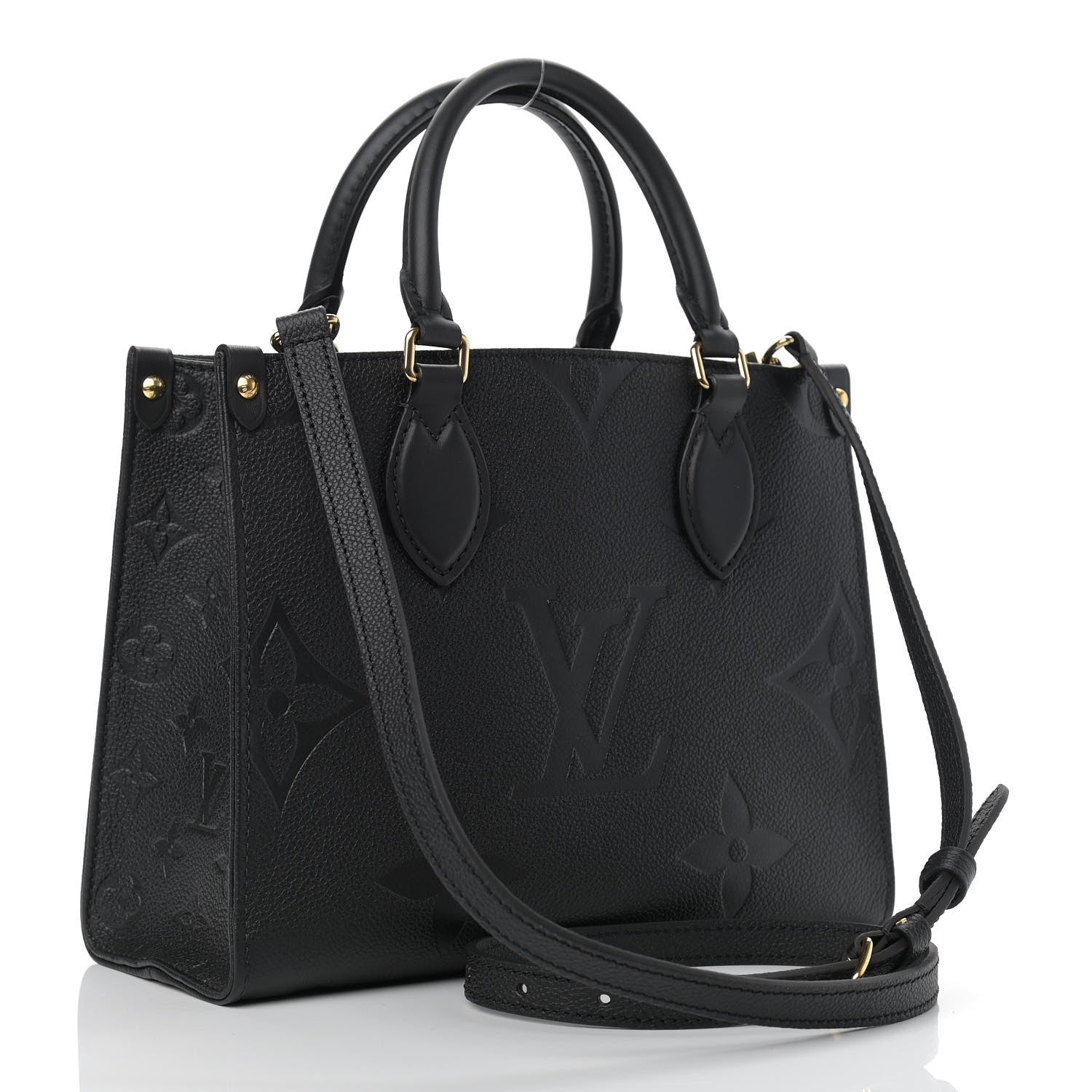 Louis Vuitton Empreinte Monogram Giant Onthego PM Black 3 of 9