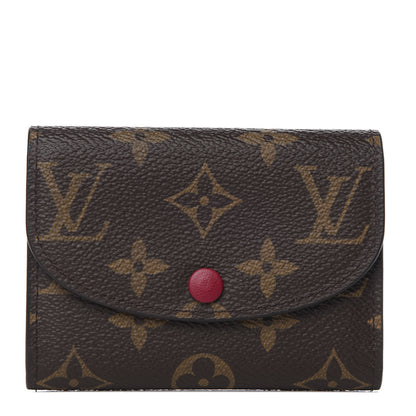 Louis Vuitton Monogram Rosalie Coin Purse Fuchsia 1 of 8