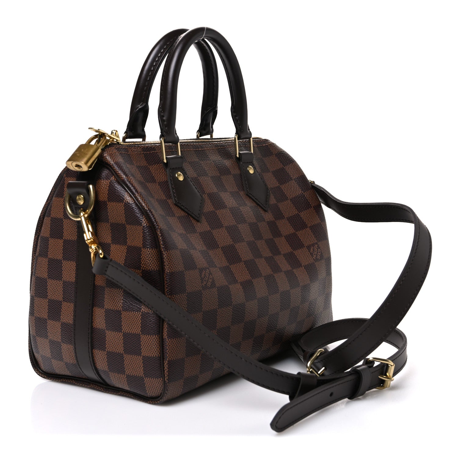 Louis Vuitton Damier Ebene Speedy Bandouliere 25 3 of 9