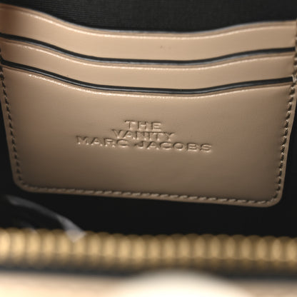 Marc Jacobs Smooth Calfskin The Vanity Crossbody Bag Beige 5 of 9