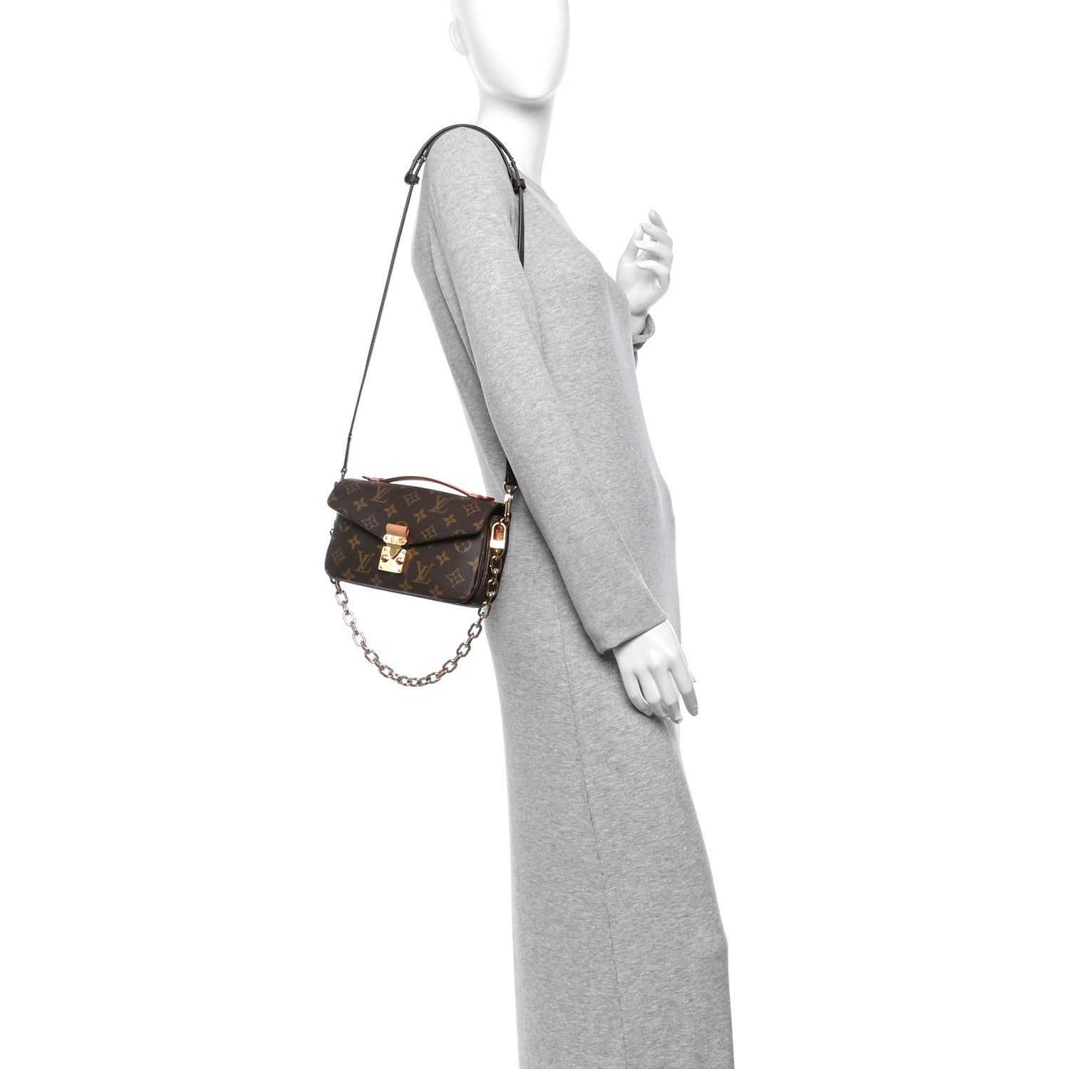 Louis Vuitton Monogram Pochette Metis East West 2 of 11