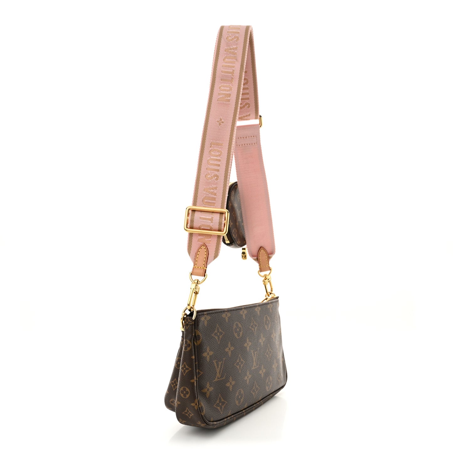 Monogram Multi Pochette Accessories Rose Clair