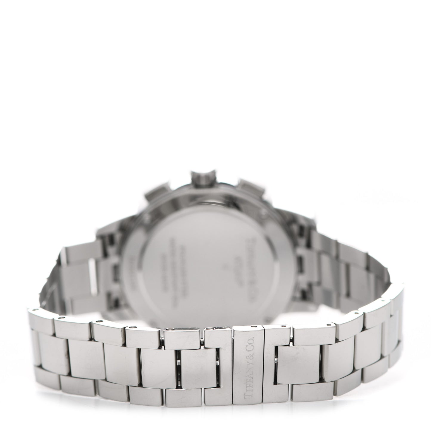 Stainless Steel 36mm Atlas Dome Chronograph Quartz Watch