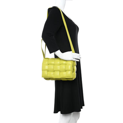 Bottega Veneta Nappa Maxi Intreccio Padded Cassette Crossbody Bag Kiwi 2 of 10
