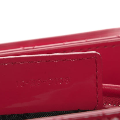 Christian Dior Patent Cannage Medium Lady Dior Fuchsia 7 of 8