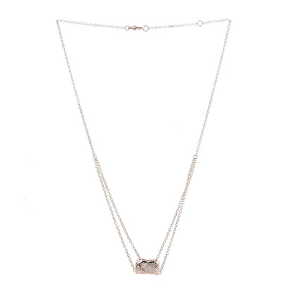 Chanel 18K Beige Gold Diamond Coco Crush Necklace 3 of 7