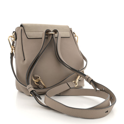 Chloe Suede Calfskin Small Faye Backpack Motty Grey 3 of 16