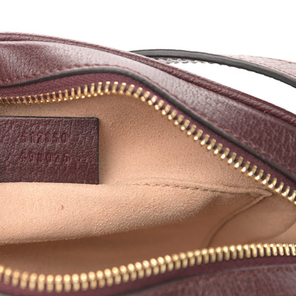 Gucci Calfskin Web Mini Ophidia Shoulder Bag Vintage Bordeaux 7 of 11