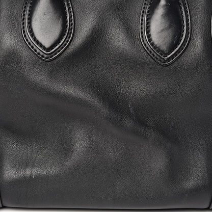 Celine Smooth Calfskin Mini Luggage Black 14 of 25