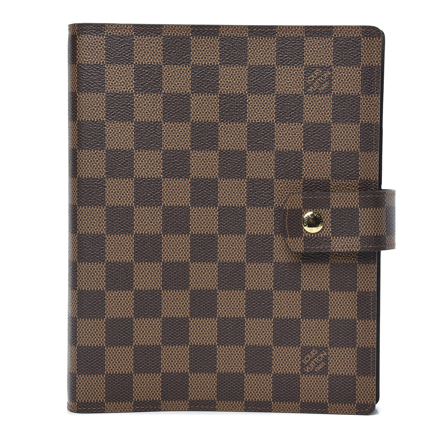 Damier Ebene Large Ring Agenda Cover