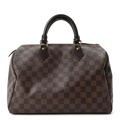 Louis Vuitton Damier Ebene Speedy 30 1 of 9
