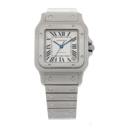 Cartier Stainless Steel 32mm Santos de Cartier Galbee Automatic Watch 1 of 4