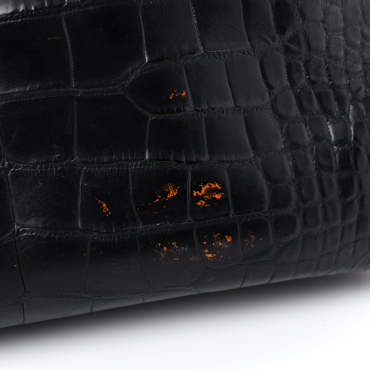 Matte Alligator Kelly Sellier 32 Black