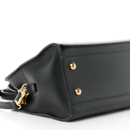 Saint Laurent Calfskin Monogram Baby Cabas Black 10 of 13