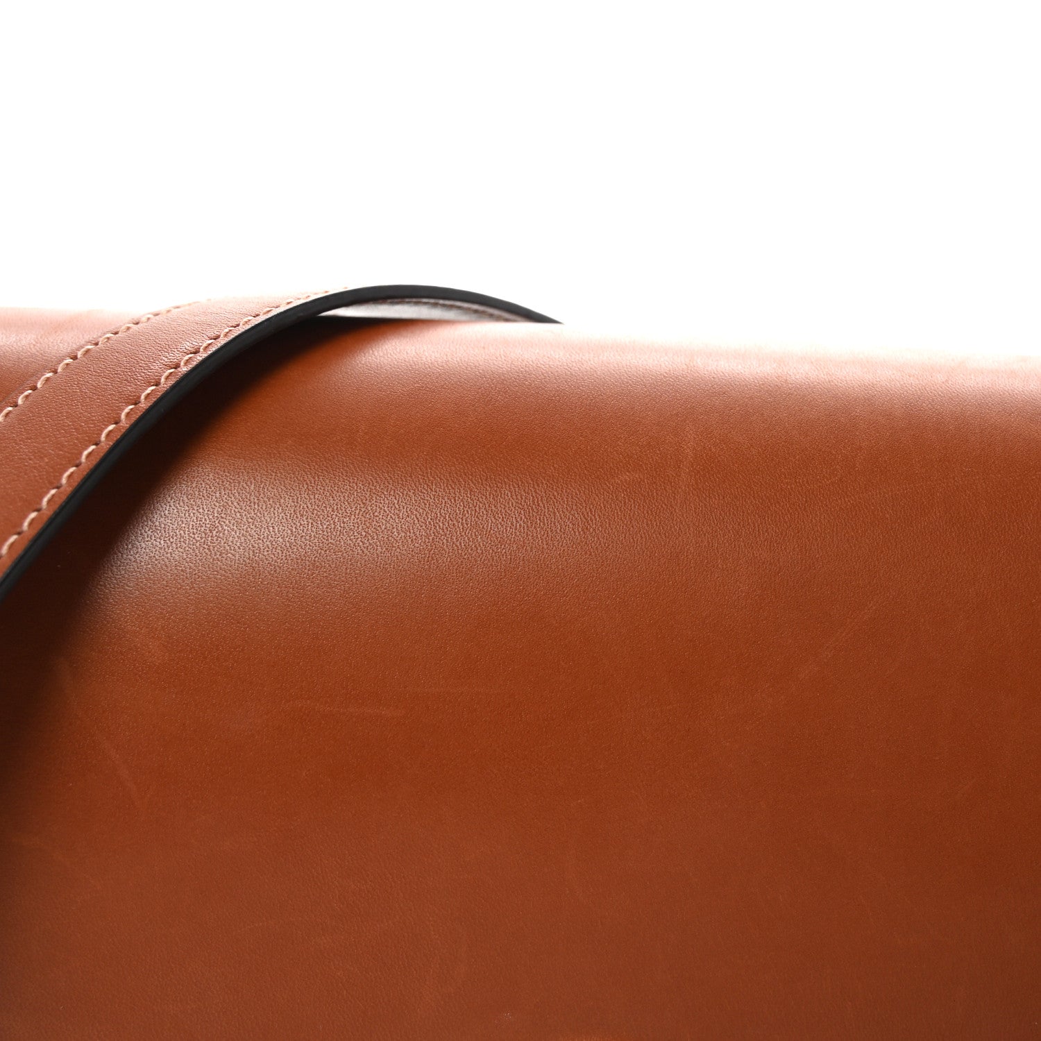 Celine Natural Calfskin Medium Triomphe Tan 9 of 11