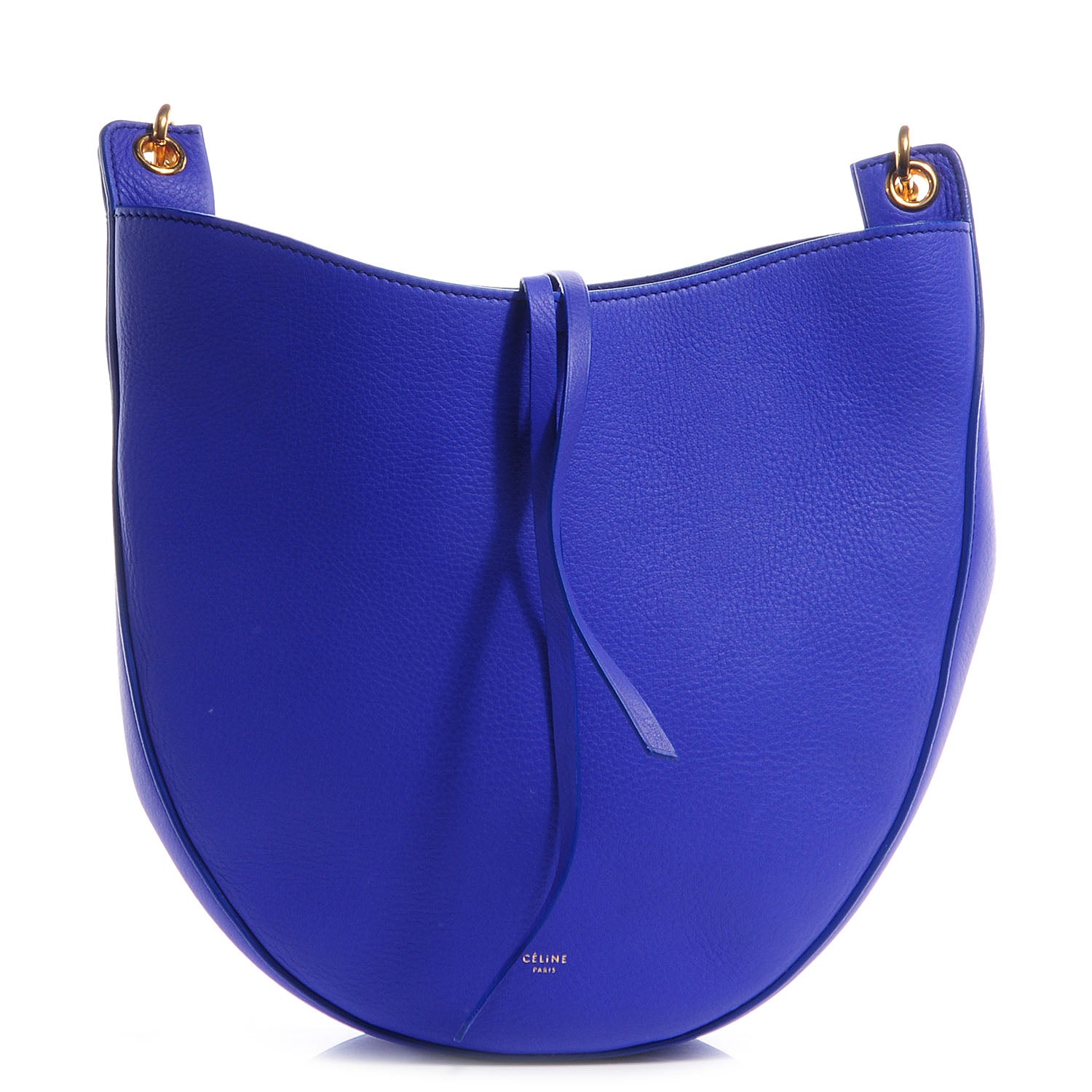 Celine Supple Calfskin Small Hobo Indigo 1 of 9