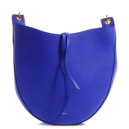 Celine Supple Calfskin Small Hobo Indigo 1 of 9