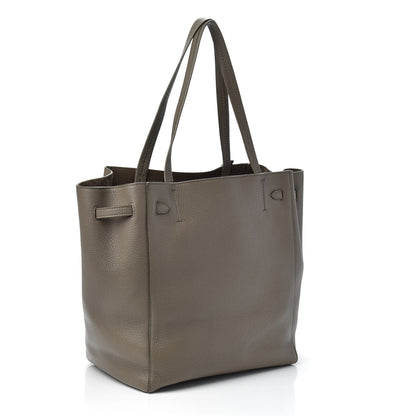 Celine Soft Grained Calfskin Small Belt Cabas Phantom Taupe 3 of 9
