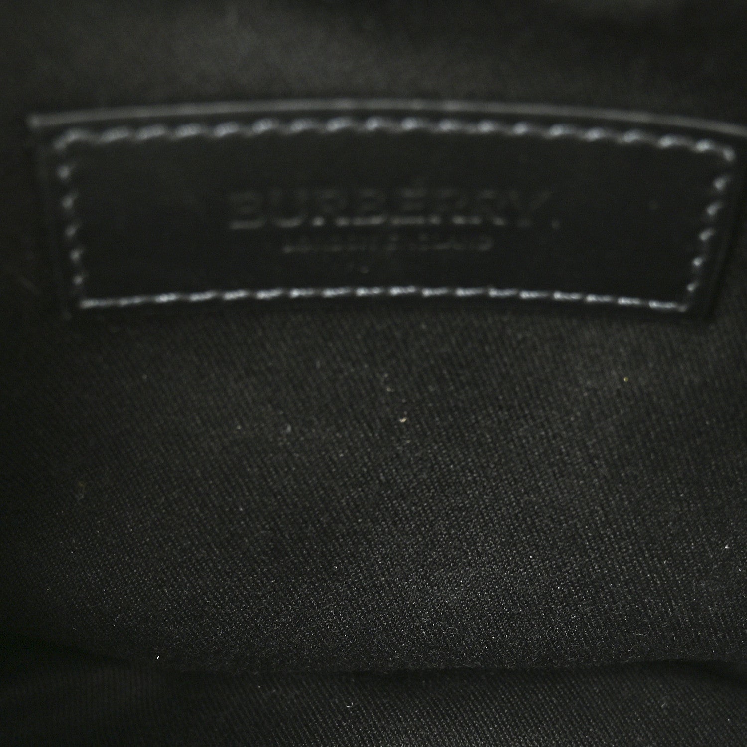 Burberry E-canvas Check Cason Bum Bag Charcoal 5 of 12
