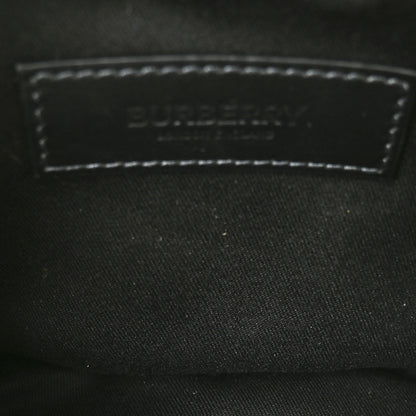 Burberry E-canvas Check Cason Bum Bag Charcoal 5 of 12