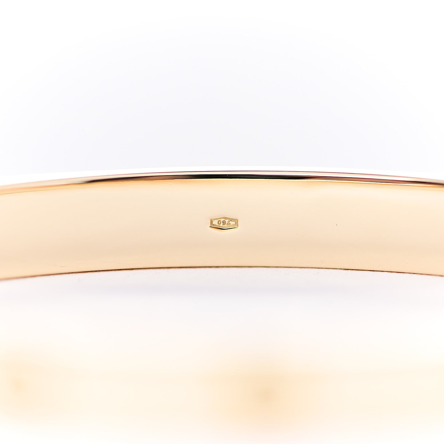 18K Yellow Gold LOVE Bracelet 16