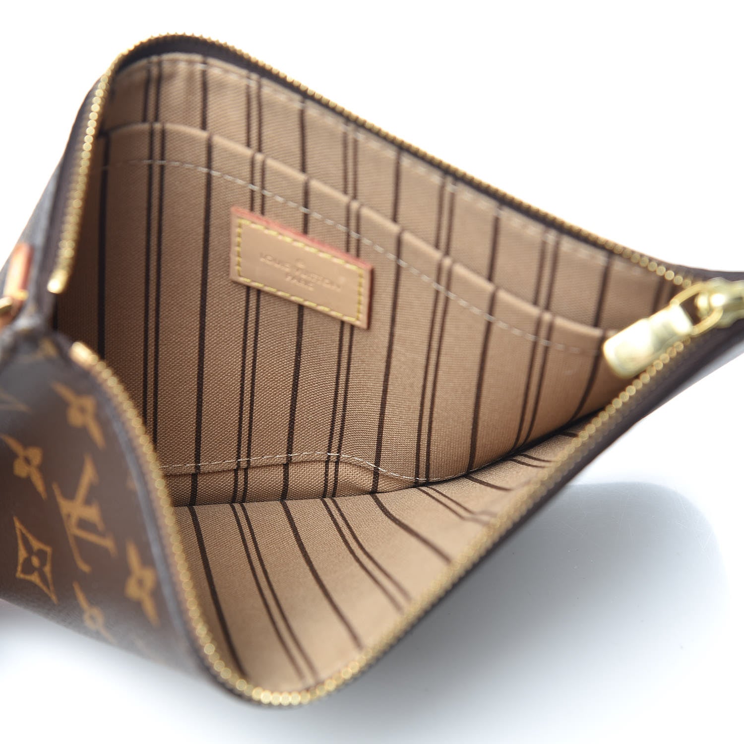 Louis Vuitton Monogram Neverfull MM GM Pochette 5 of 8