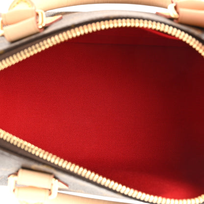 Louis Vuitton Monogram Speedy Bandouliere 20 Black 5 of 11