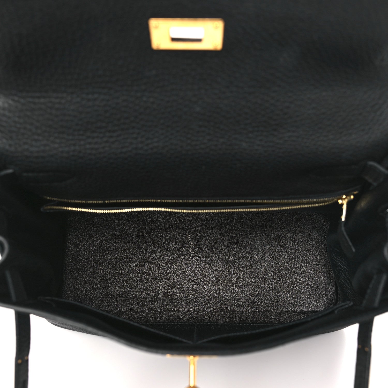 Hermes Togo Kelly Retourne 28 Black 5 of 11
