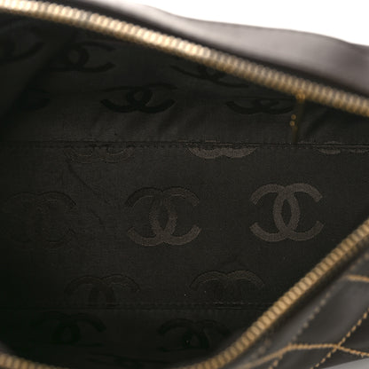 Chanel Calfskin Wild Stitch Hobo Brown 5 of 10
